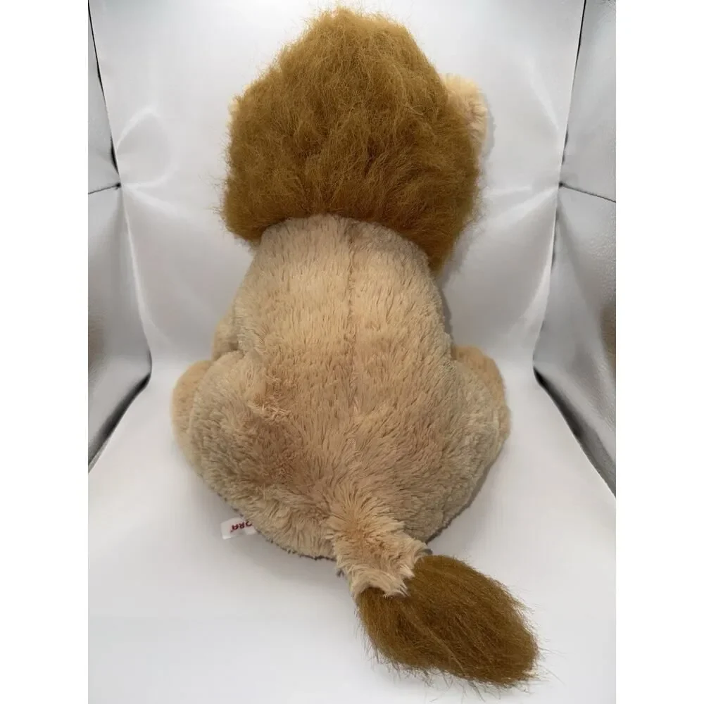 Aurora 12in Lion Plush Toy Kids Tan Excellent Shaggy Mane Stuffed Animal 2021